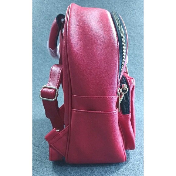 NWT Juicy Couture Lime Light Backpack CHILI RED 12Hx10Wx5D GOLD DETAILS - Picture 7 of 15